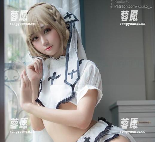 下载这张Kuuko W的纯白天使，肚子里却是个小恶魔？
